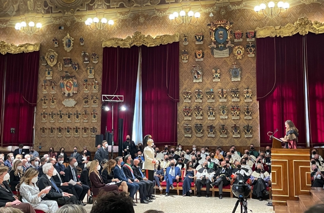 Collegamento a Apertura ufficiale dell’800° anno accademico dell’Università di Padova